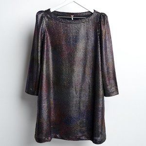 Free People Diamonds For Ever Iridescent Dress